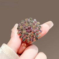 XSB202 - Vintage Floral Saree Brooch